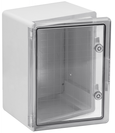 Корпус пластиковый ЩМПп 400х300х220мм прозрачная дверь УХЛ1 IP65 IEK