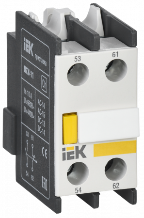 Приставка ПКИ-20 дополнительные контакты 2NO IEK