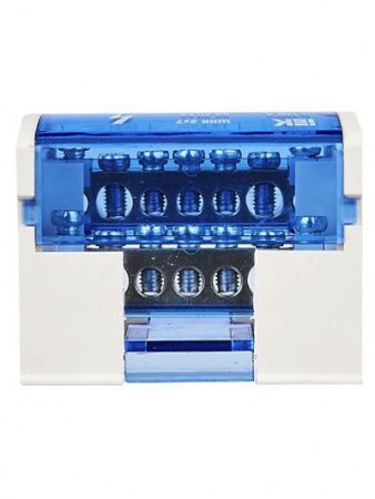 Шины на DIN-рейку в корпусе (кросс-модуль) ШНК 2х7 L+PEN IEK