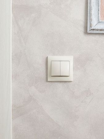 KVARTA Выключатель 2-клавишный 10А ВС10-2-0-ККм кремовый GENERICA