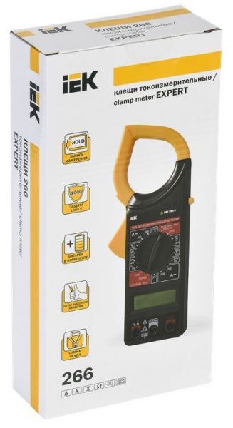 Клещи токоизмерительные EXPERT 266 IEK