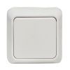 Рим Выключатель 1-клавишный 10А белый EKF