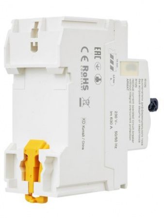 ARMAT Выключатель дифференциального тока R10N 2P 63А 30мА тип AC IEK