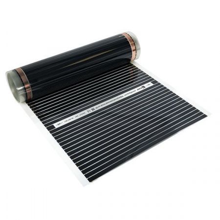 Инфракрасный пленочный теплый пол 1540Вт 7м2 ширина 0,5 метра EKF