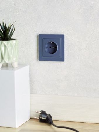 BRITE Рамка 1-местная РУ-1-БрМ маренго IEK