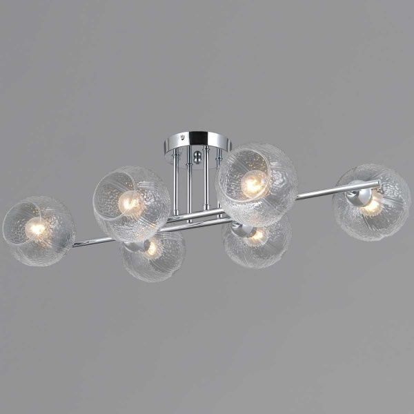 Люстра Illumico IL0701-6CSQ-24 CR ARIES