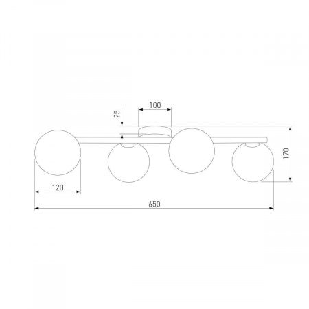 Потолочная люстра TK Lighting 10270 Estera Wood