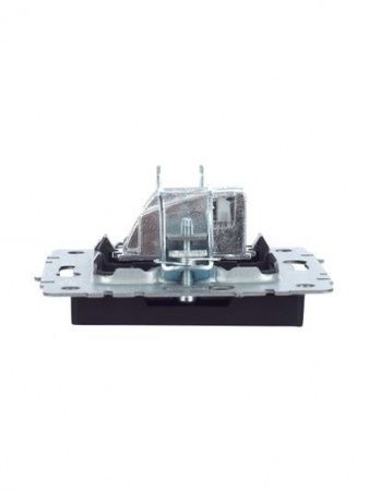 BRITE Розетка TV оконечная РТВ11-0-БрЧ черный IEK