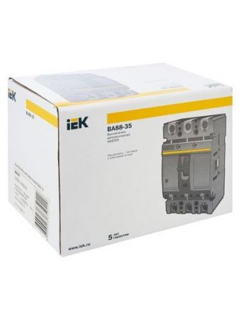 Выключатель автоматический ВА88-35 3Р 250А 35кА MASTER IEK