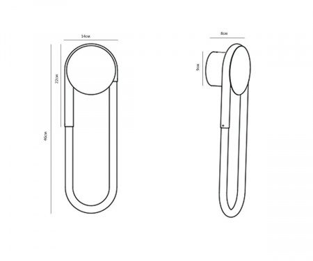 Бра Kink Light Канто 08273,19(4000K)