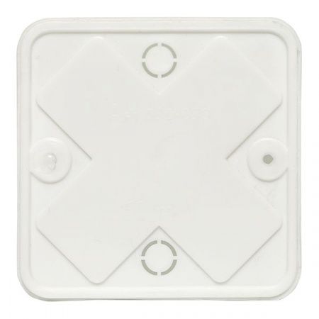 Коробка разветвительная КМР-030-030кг наружная (75x75x26) белая с клеммником EKF PROxima