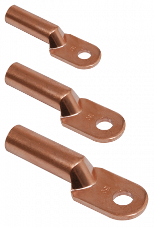 Наконечник DT-10 медный прессованный кабельный IEK (нов)