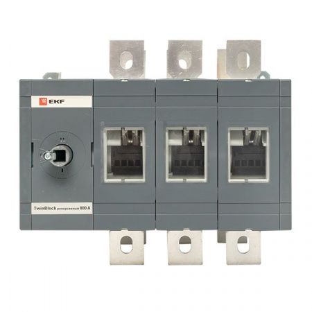 Рубильник 630A 3P реверсивный без рукоятки управления TwinBlock EKF
