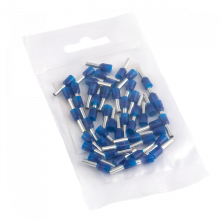 Наконечник штыревой втулочный изолированный НШвИ 2,5-8 (50шт.) EKF PROxima