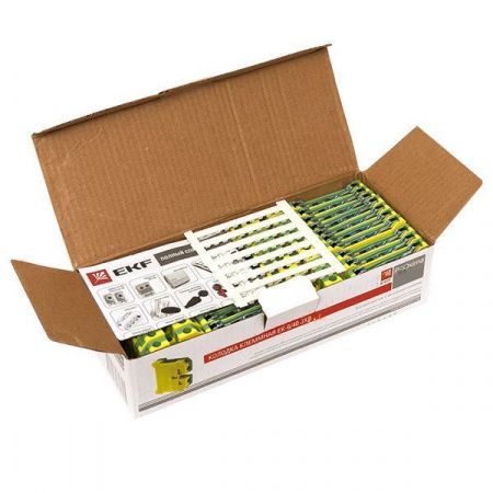 Клемма заземления винтовая JXB 4 мм2 EKF