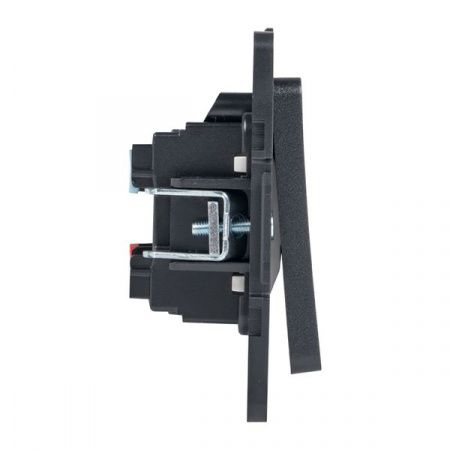 Стокгольм Механизм Выключателя 2-кл. 10А автоматические клеммы черный EKF PROxima